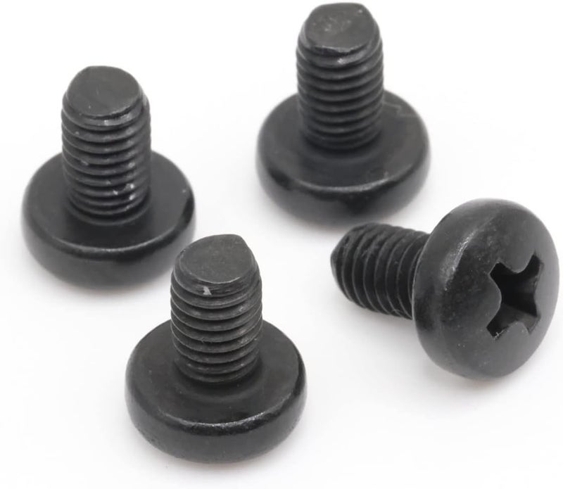 ReplacementScrews Rear License Plate Screws Compatible with Tesla Model 3 (M3) - Stainless Steel - Black Oxide - Medium Length (Pack of 4) - Image 3